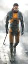 Gordon Freeman. Half Life concept Art.